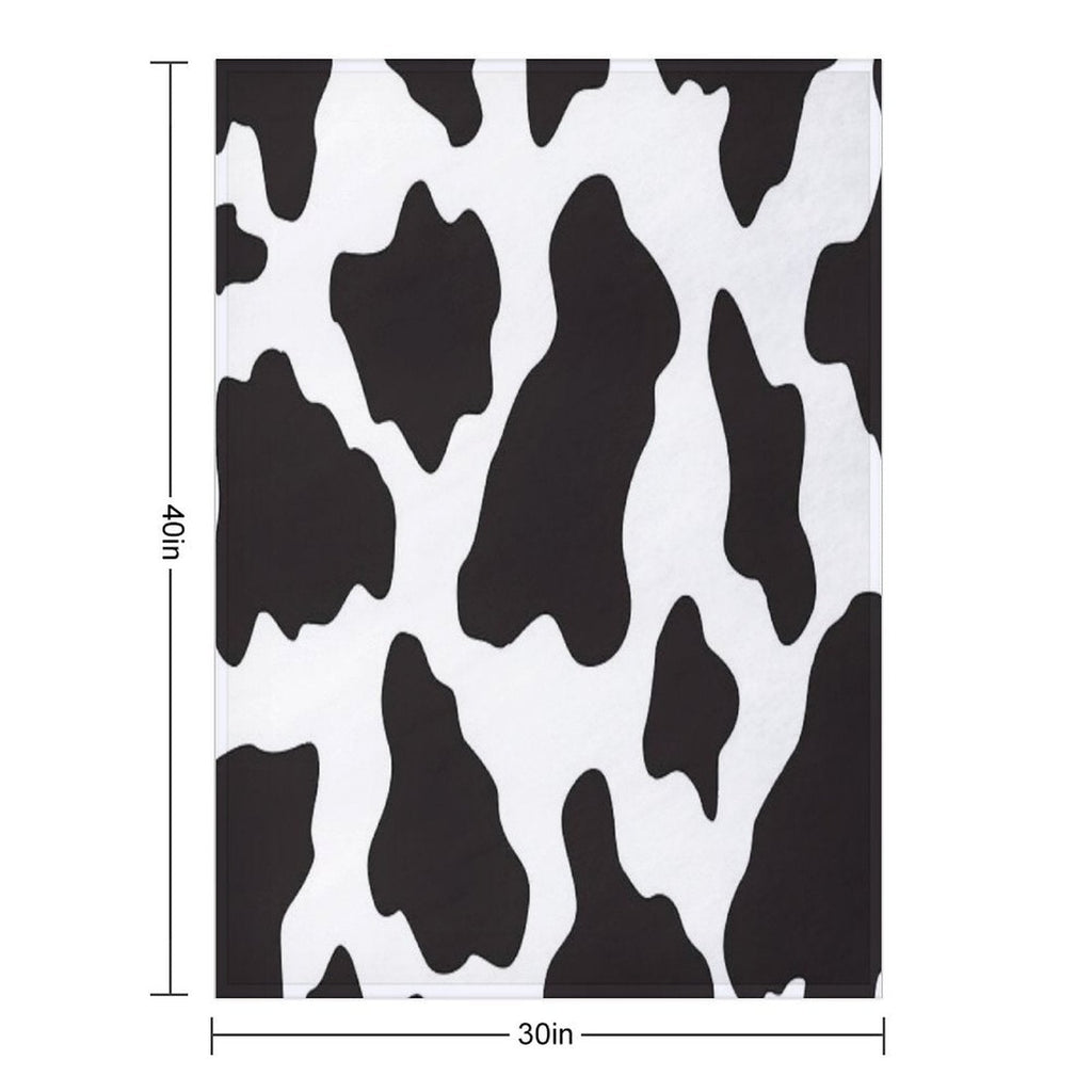 Cow Animal Print Cowboy Country Ranch Farm Style Anti-pilling Throw Blanket