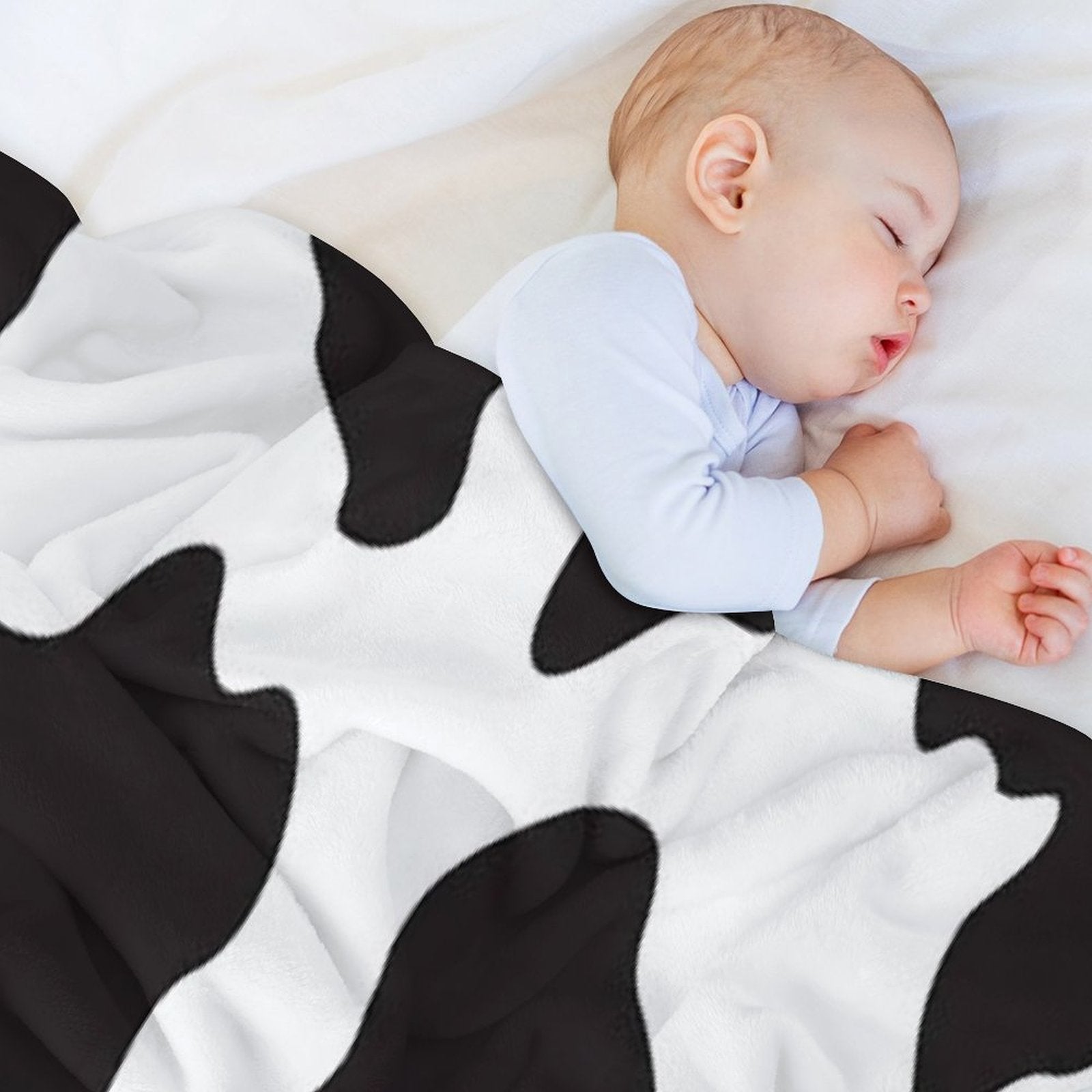 Cow Animal Print Cowboy Country Ranch Farm Style Anti-pilling Throw Blanket