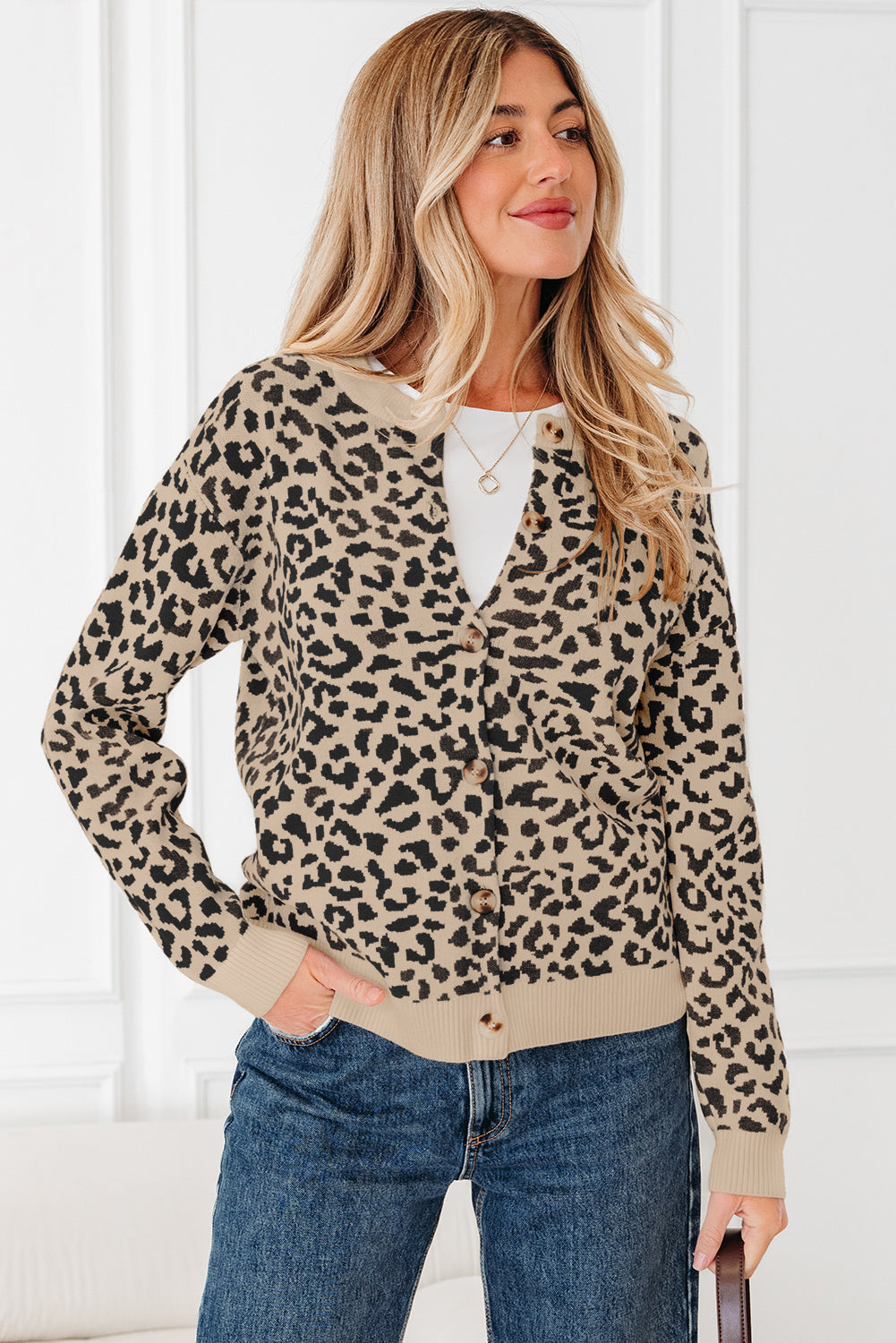 Tayayia Chunky Knitted Cardigan Sweater