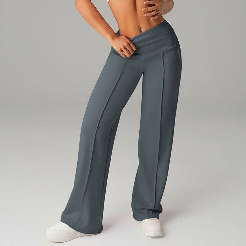 High Waisted Loose Fitting Wide Leg Women’s Sweatpants