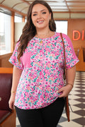 Lola Plus Size Floral Loose Top