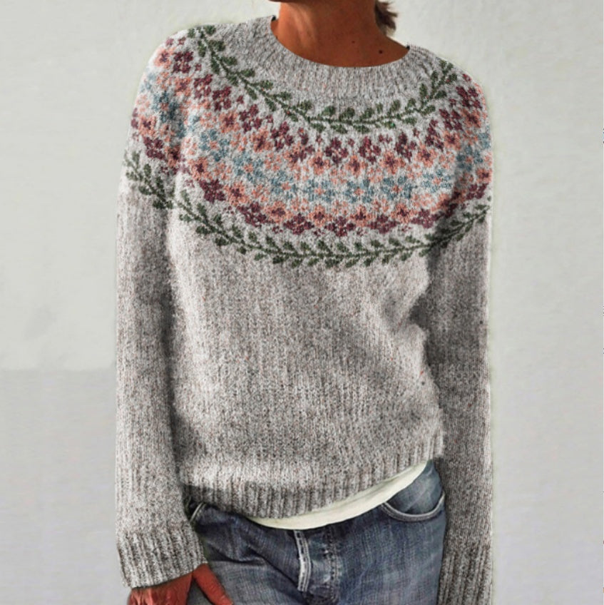 Women’s Fashionable Pullover Sweater Top | Cozy Everyday Knit
