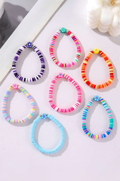 Aleia Beaded Polymer Clay Bracelet