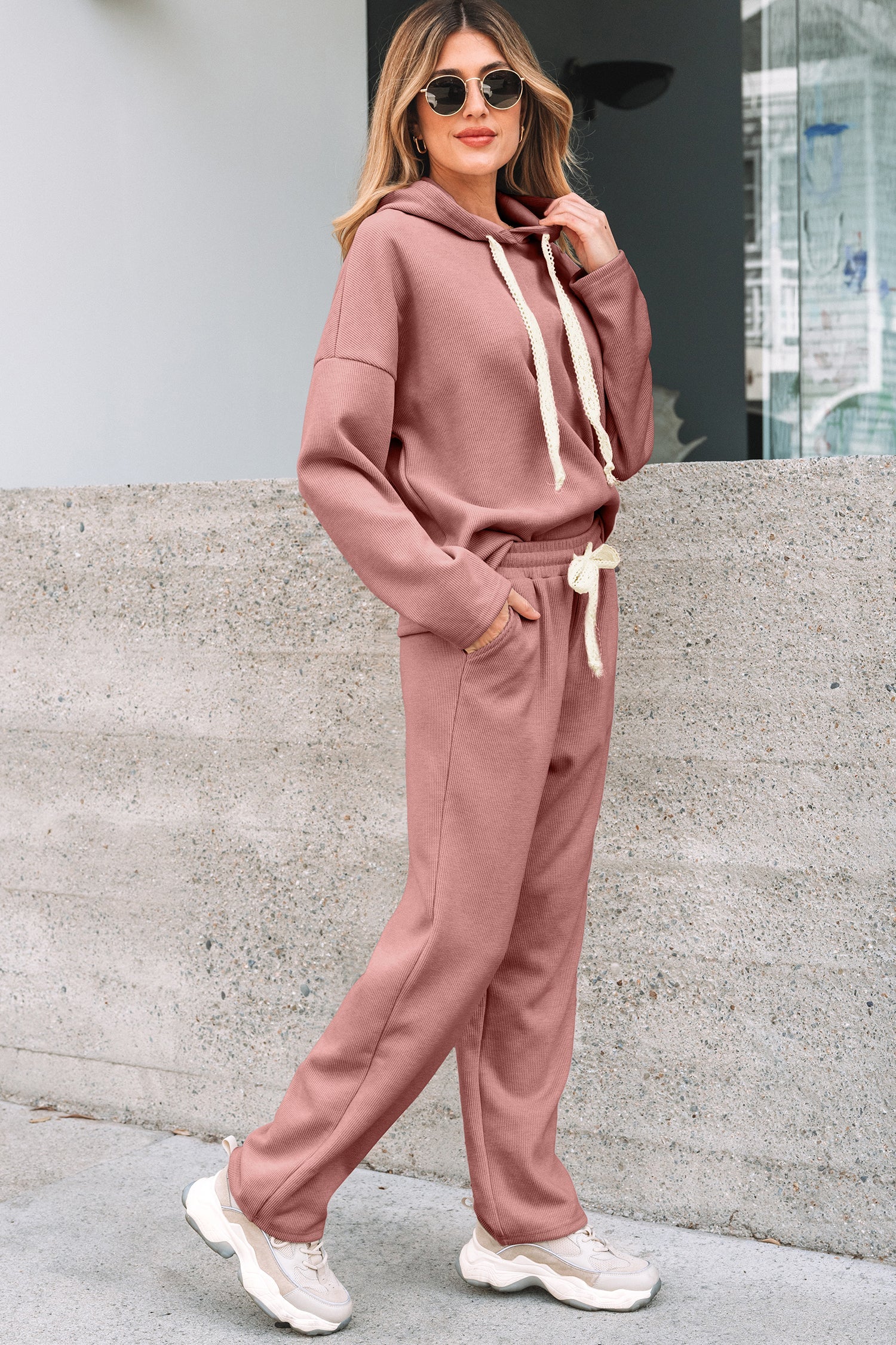 Cleo and High Waist Pants