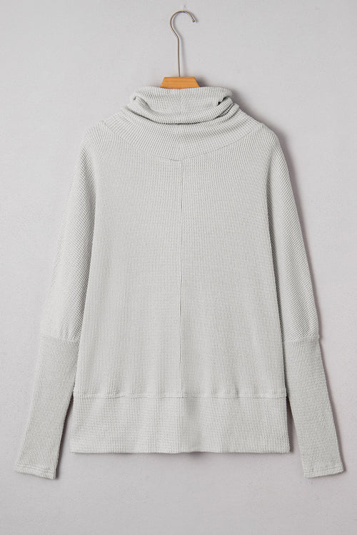 Amber Drawstring Cowl Oversize Top