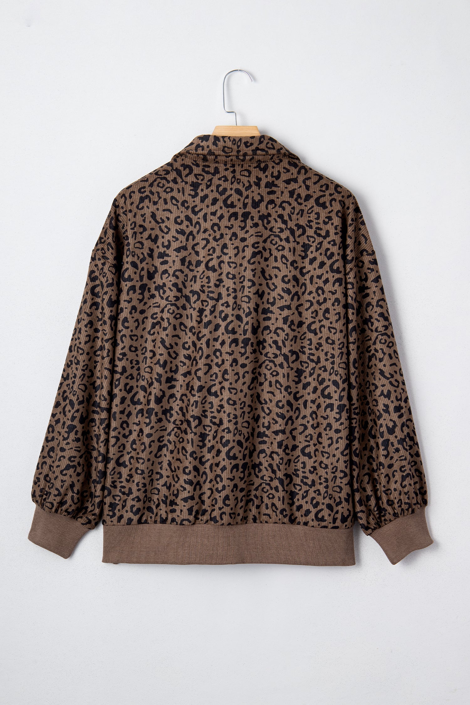 Alaya Quarter Zip Corduroy Sweatshirt