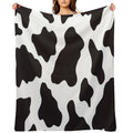 Cow Animal Print Cowboy Country Ranch Farm Style Anti-pilling Throw Blanket