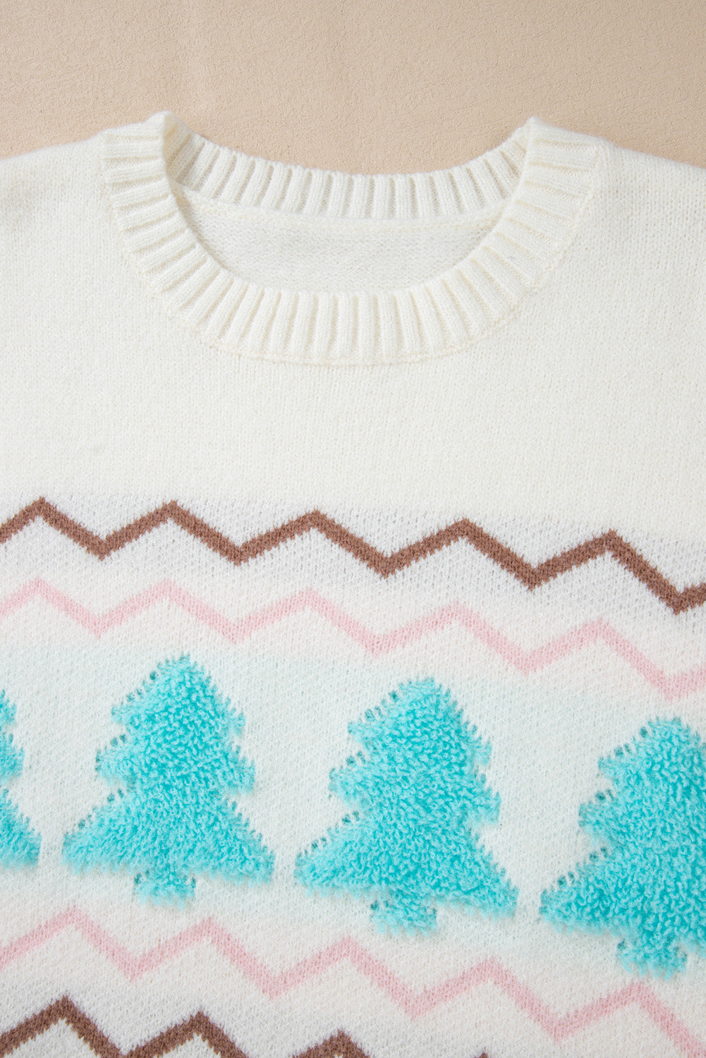 Sofia Trim Drop Shoulder Sweater