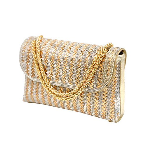 Bling Flap Bag Shoulder Crossbody Evening Bag