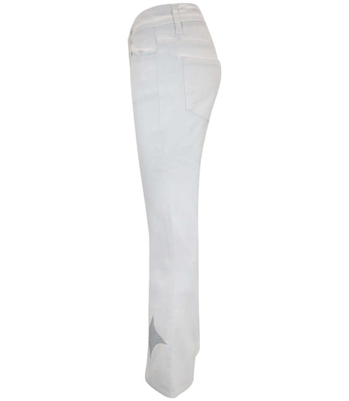Designing Hollywood  X Madison Maison™ Denim with Silver Glitter Star