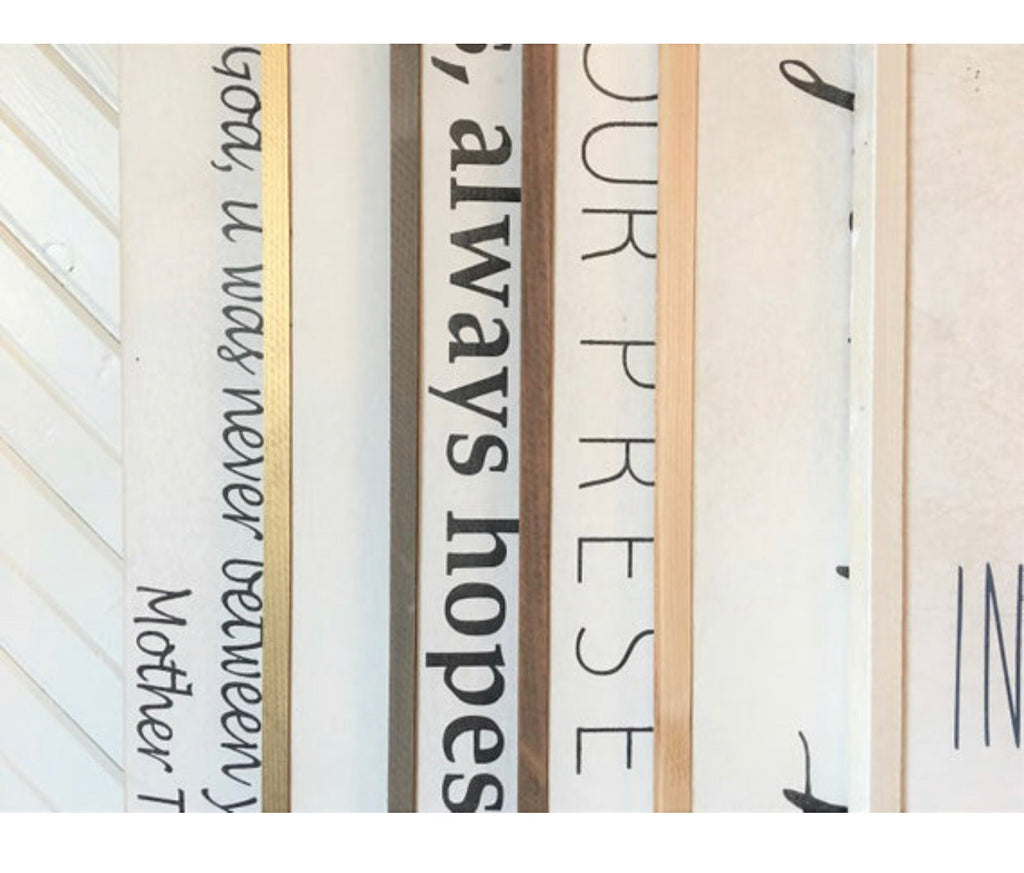 Beautiful Darlings nursery farmhouse decor wood sign