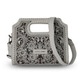 Handtooled Alma Medium Handbag - Ivory Dust