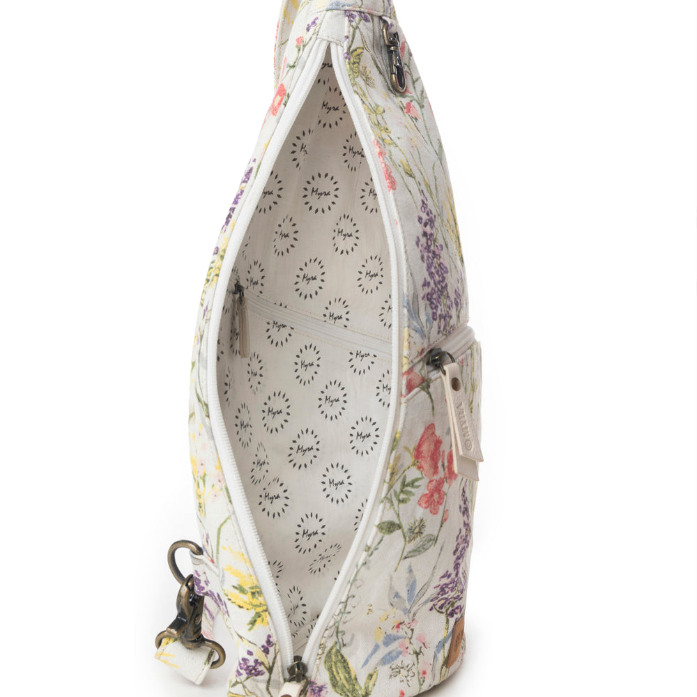 Myra Summer Whisper Fanny Pack Bag in Verde Bloom