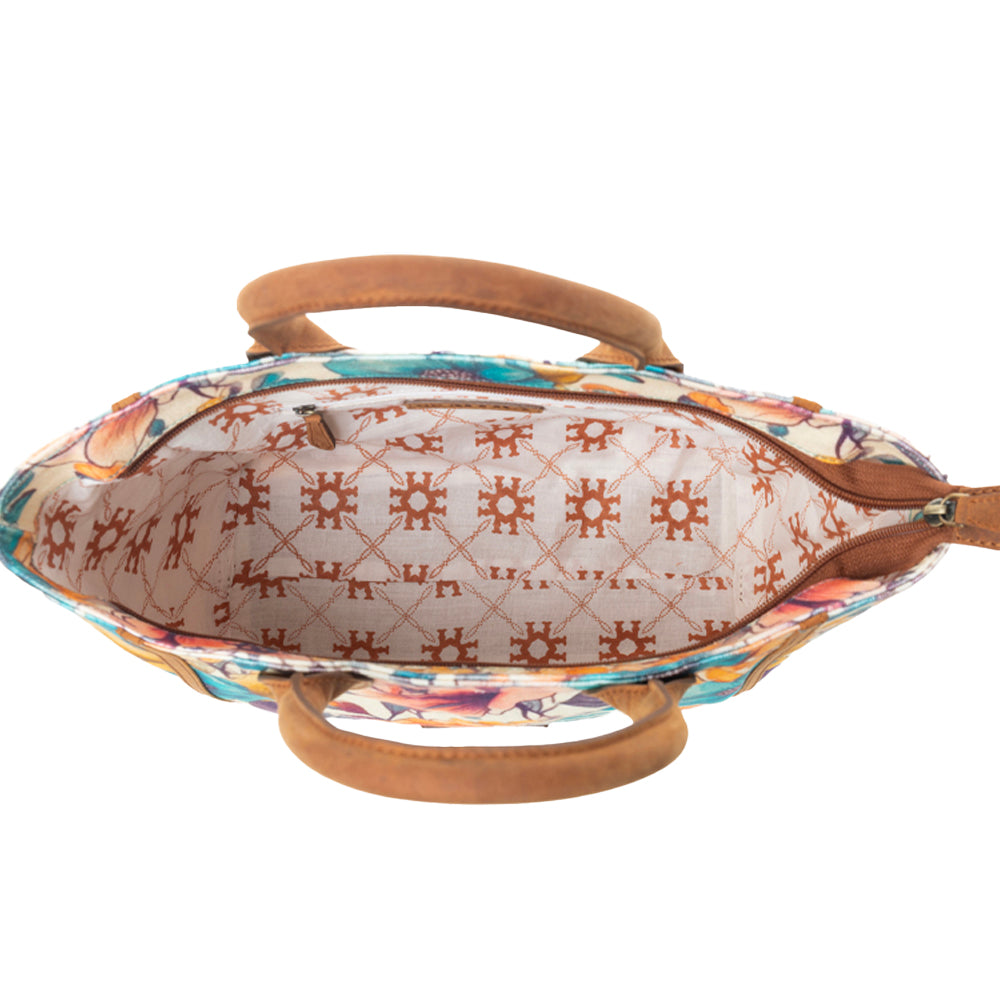Myra Rosy Trails Crossbody Bag in Boho Fiesta