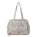 Myra Sunnyfield Cotton Diaper Bag in Dusty Teal