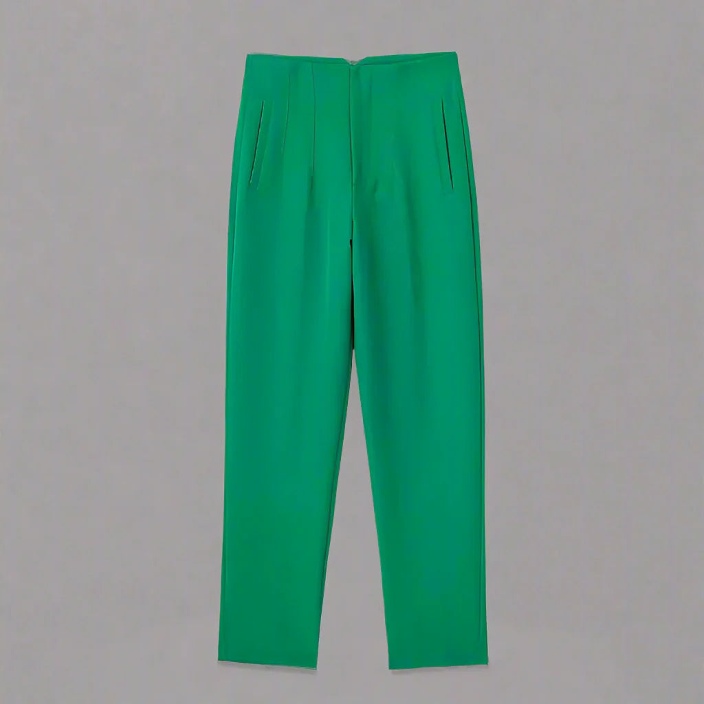 Women’s High Waist Slim Trousers