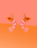 Shrimp Low Country Glam Hoops