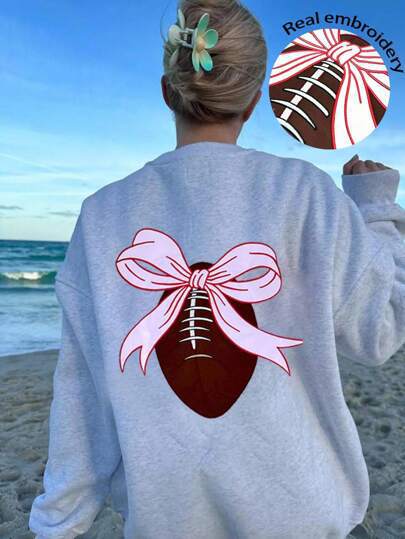 Women's Cute Kitten Graphic Sweatshirt