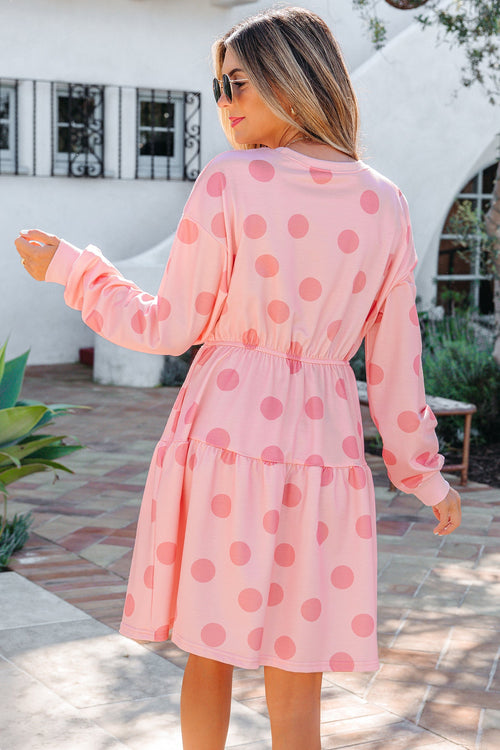 Anna Sleeve Flared Mini Dress