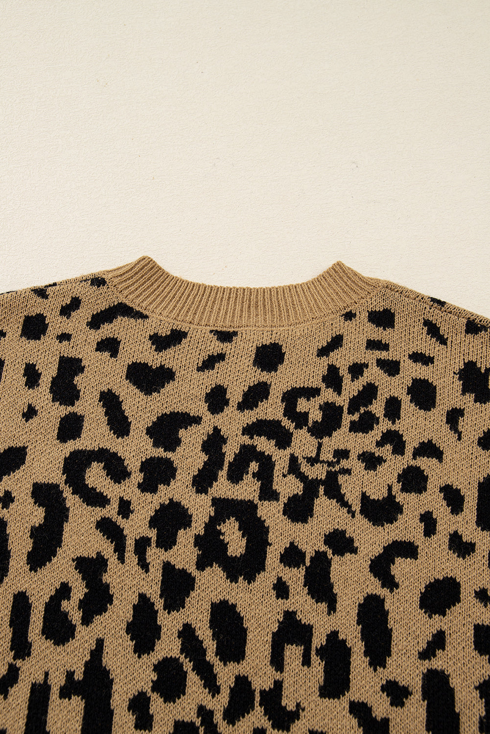 Elyse Trim Drop Shoulder Sweater