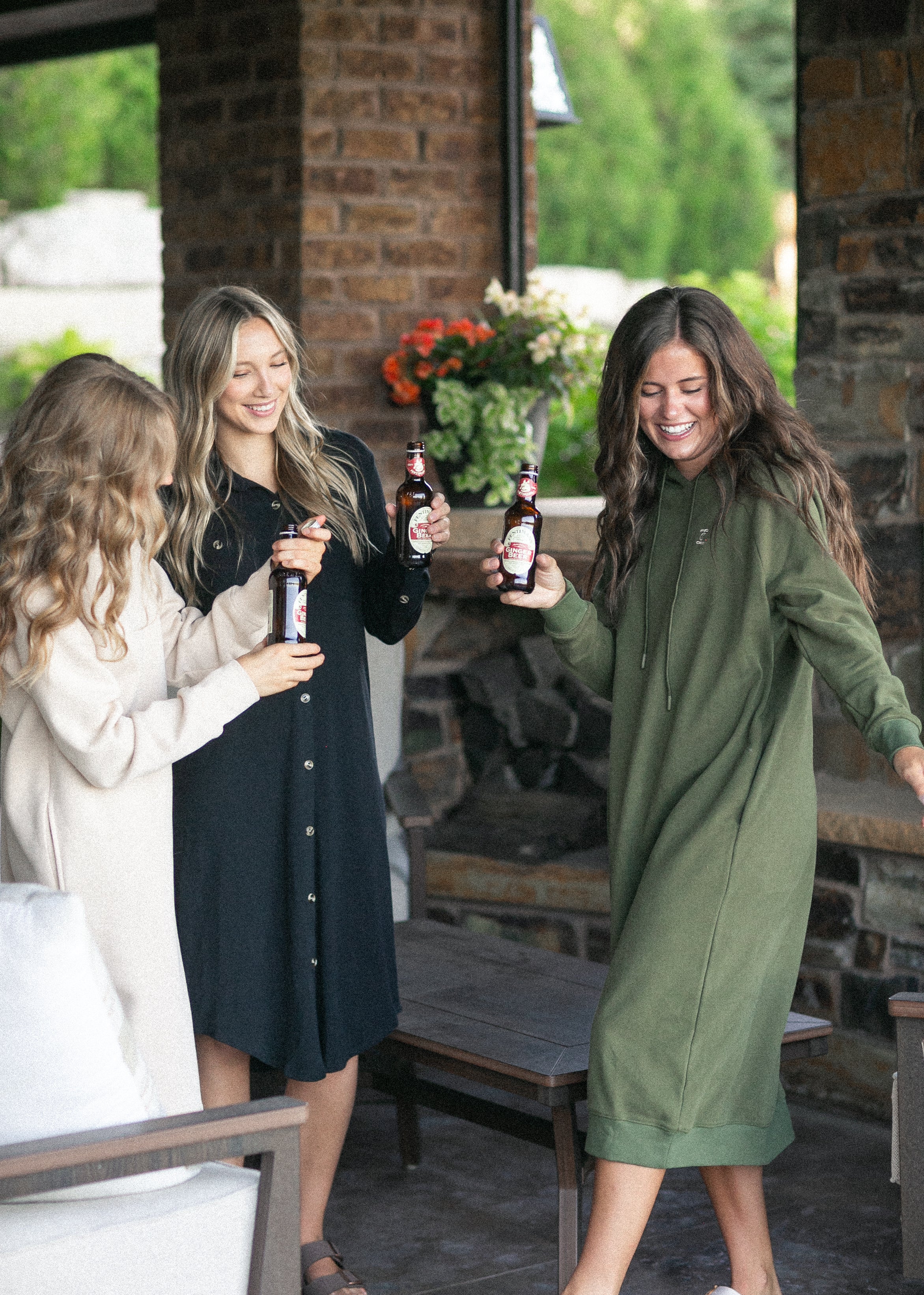 Teagan Black Ultra Soft Shirt Dress - FINAL SALE