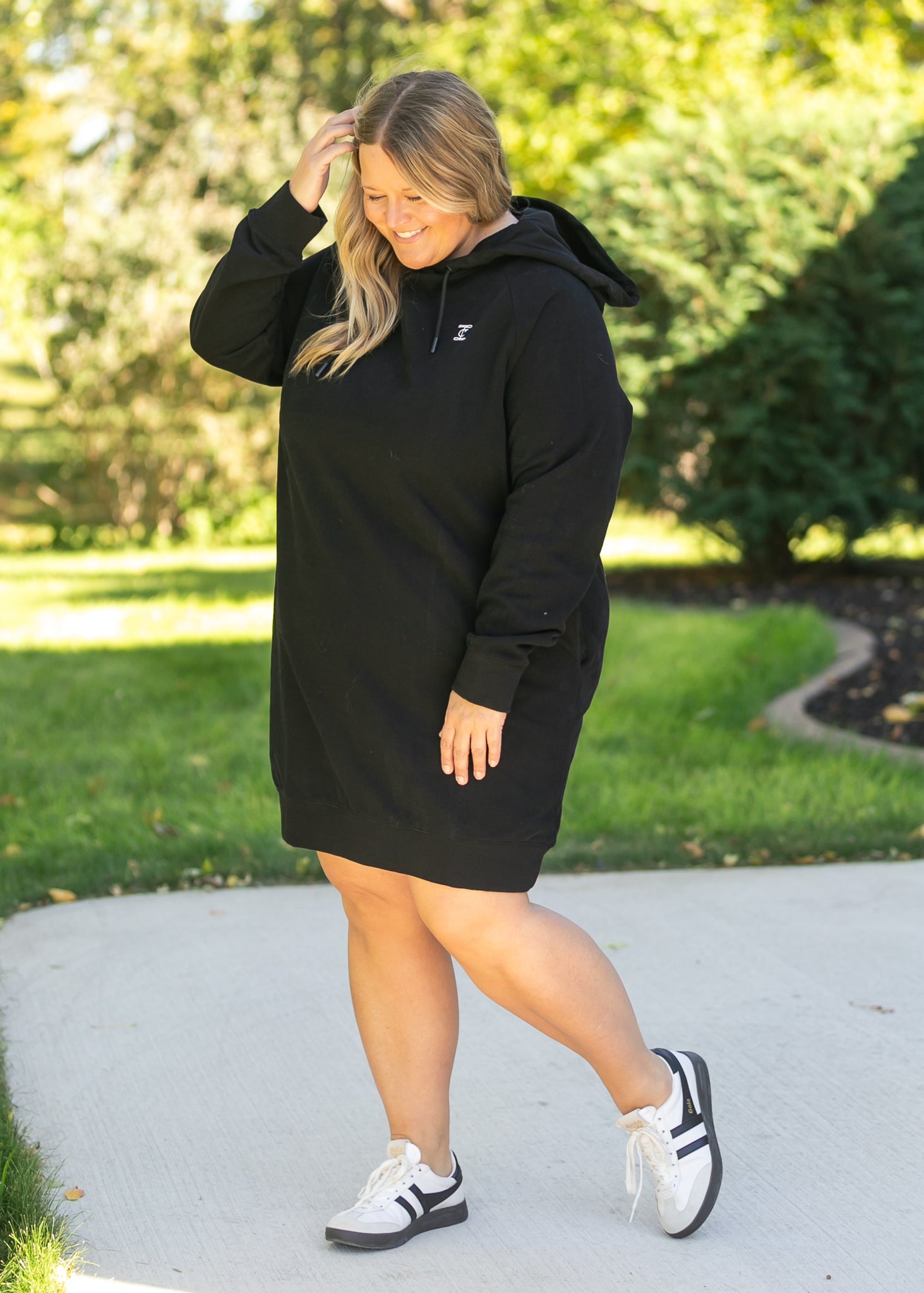 Scout Midi Hooded Sweatshirt Dress - FINAL SALE