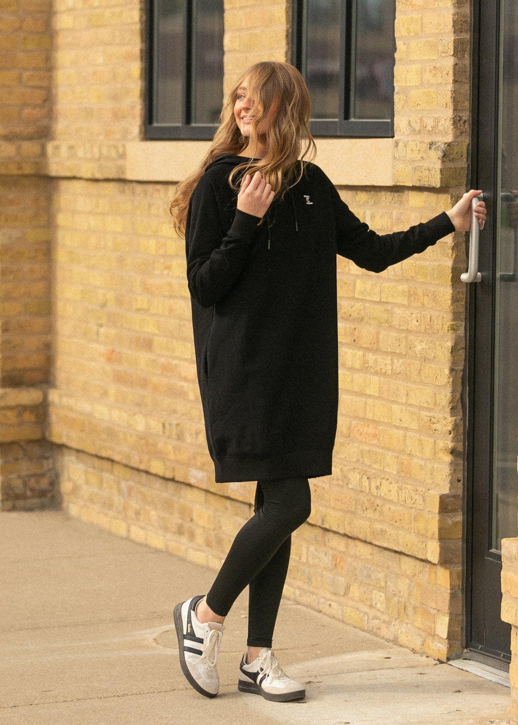 Scout Midi Hooded Sweatshirt Dress - FINAL SALE