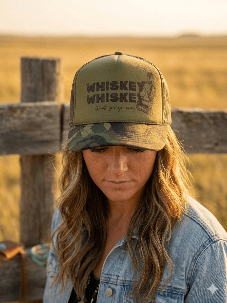 Whiskey Whiskey Trucker Hat