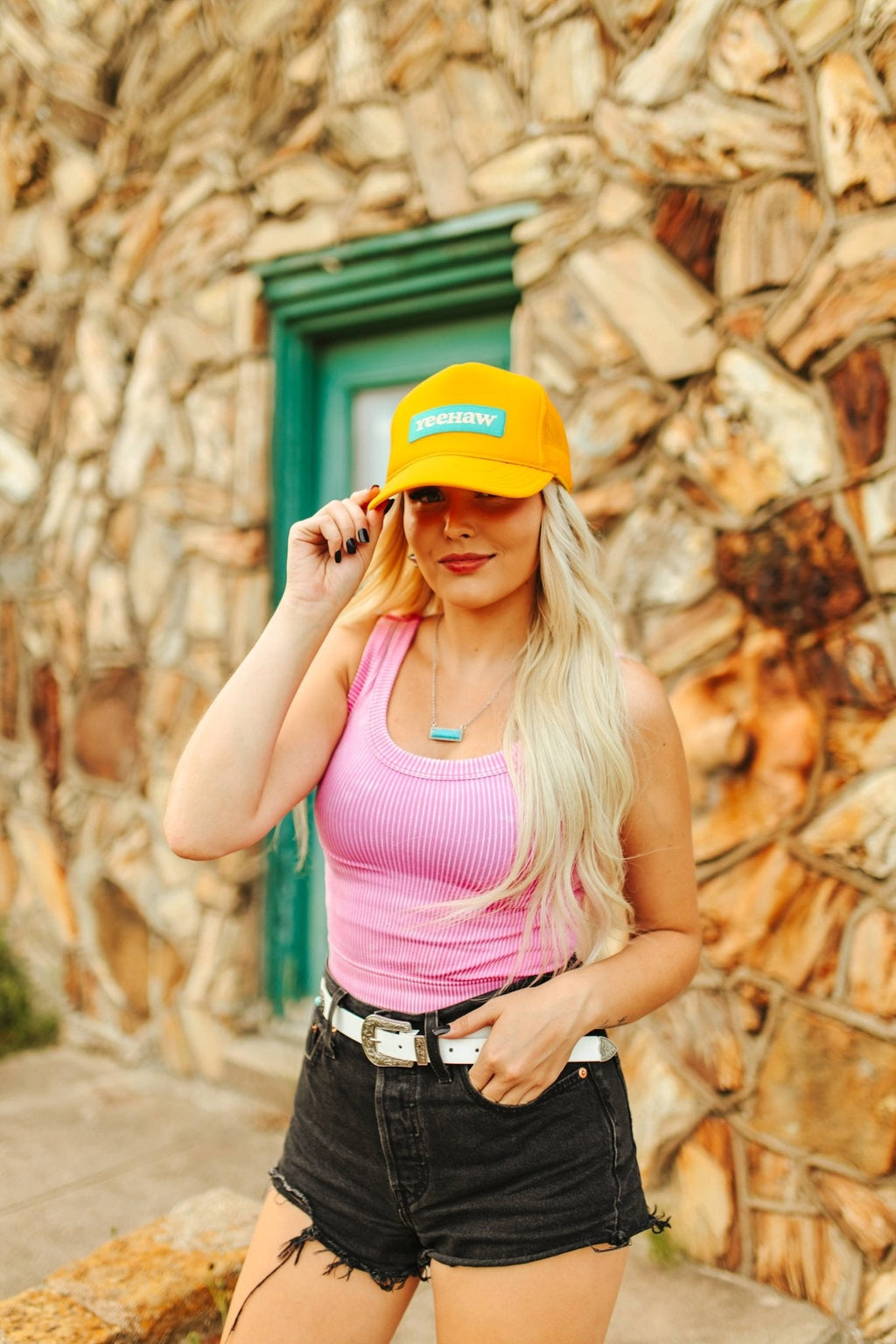 YeeHaw Patch Trucker Hat